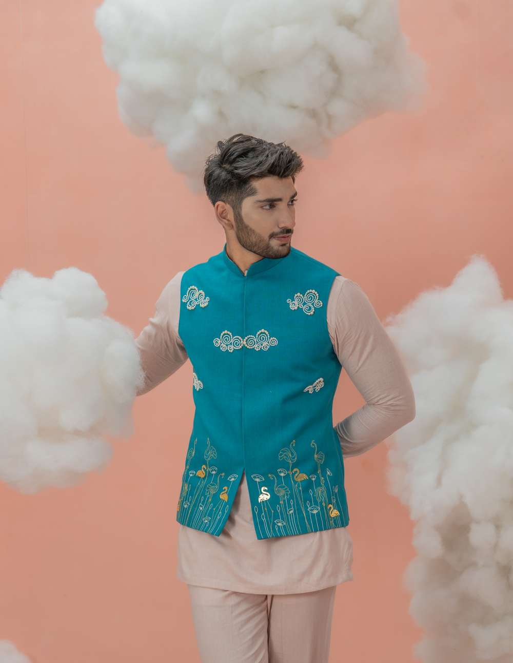 Flamingo Sundowner bundi set