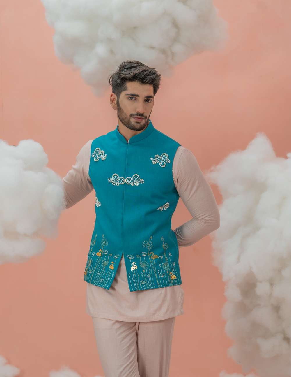 Flamingo Sundowner bundi set