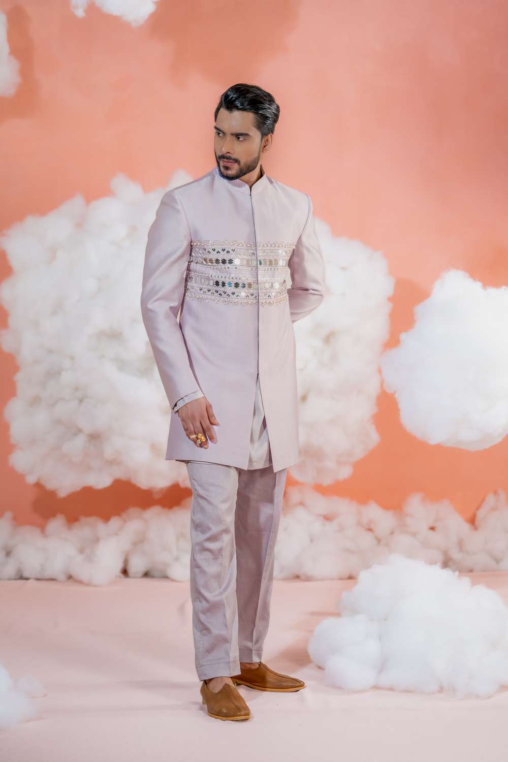 Lilac Love Short Indo set