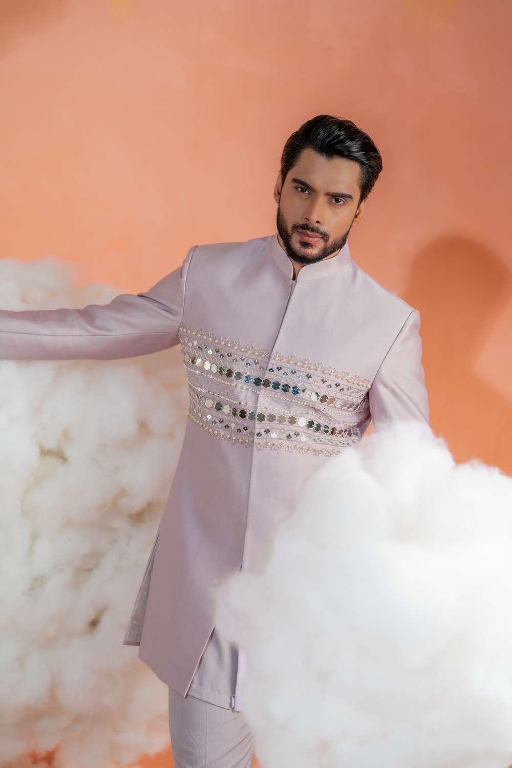 Lilac Love Short Indo set