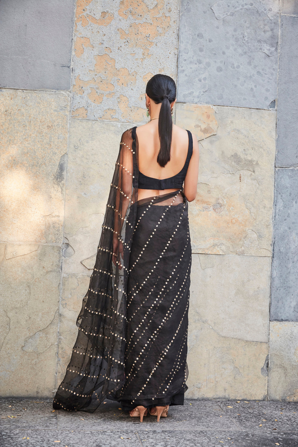 Black Saree