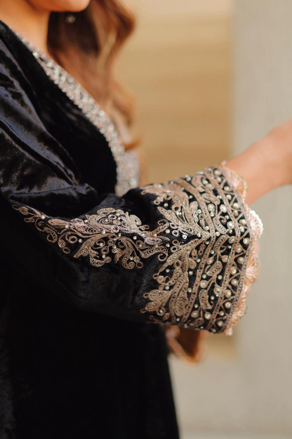 Rasha - Long A-Line Chauga With Salwar