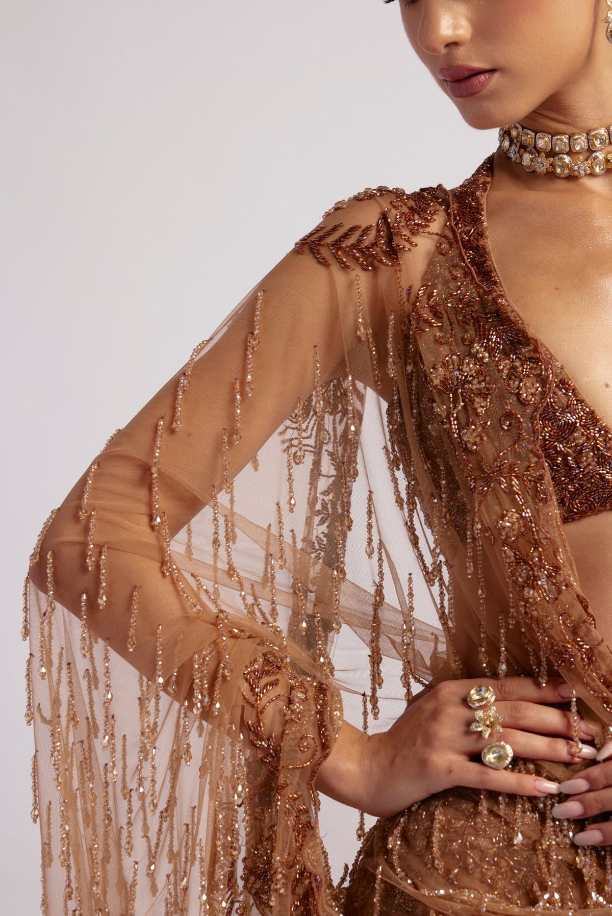 JULIET BROWN LEHENGA