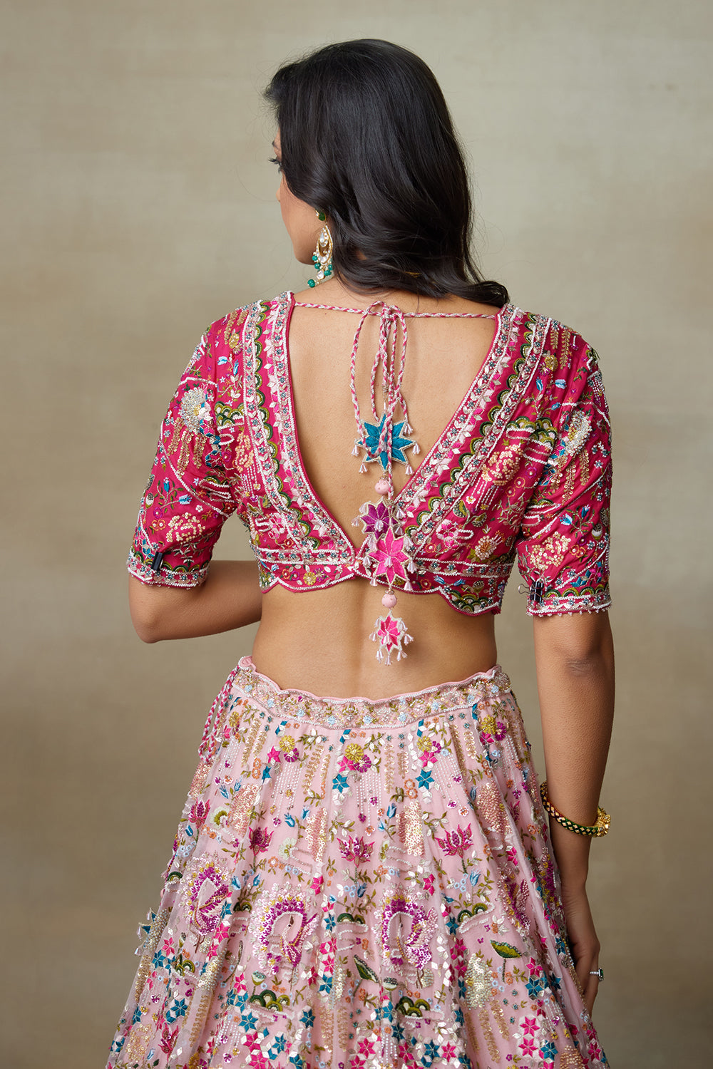 Flamingo Lehenga set