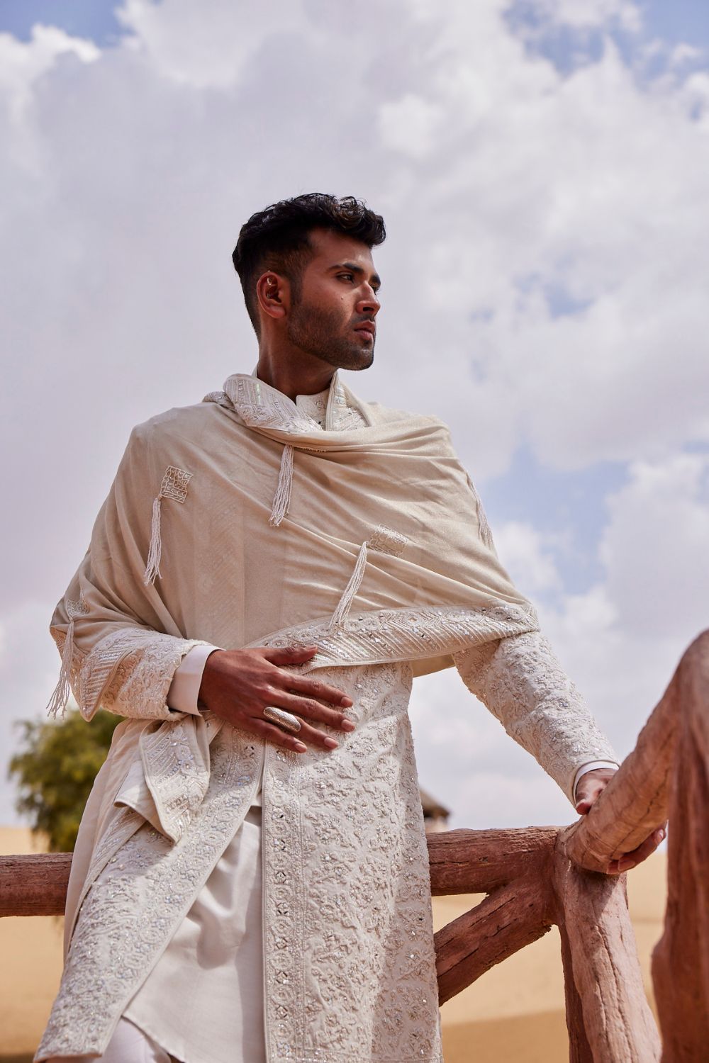 Ivory Sherwani