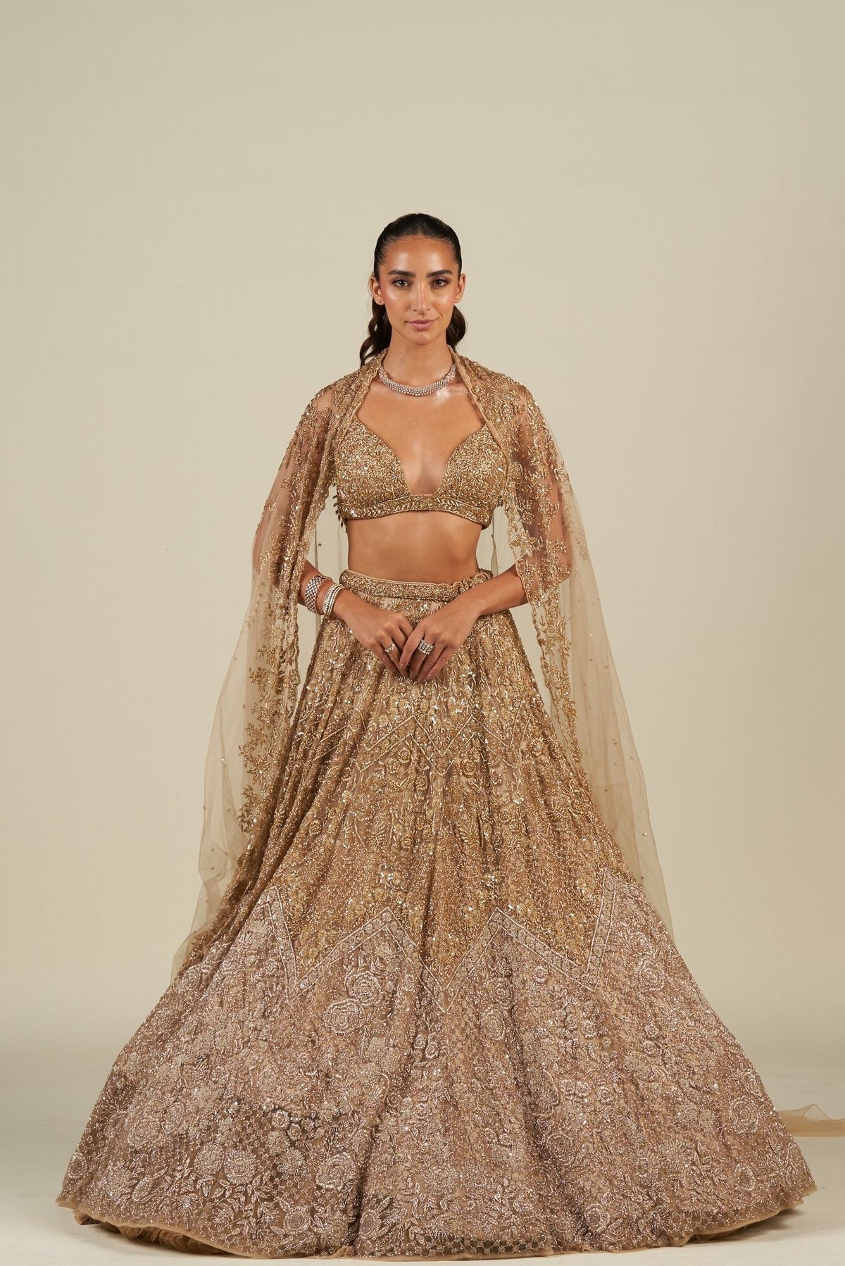 SITARA OMBRE LEHENGA