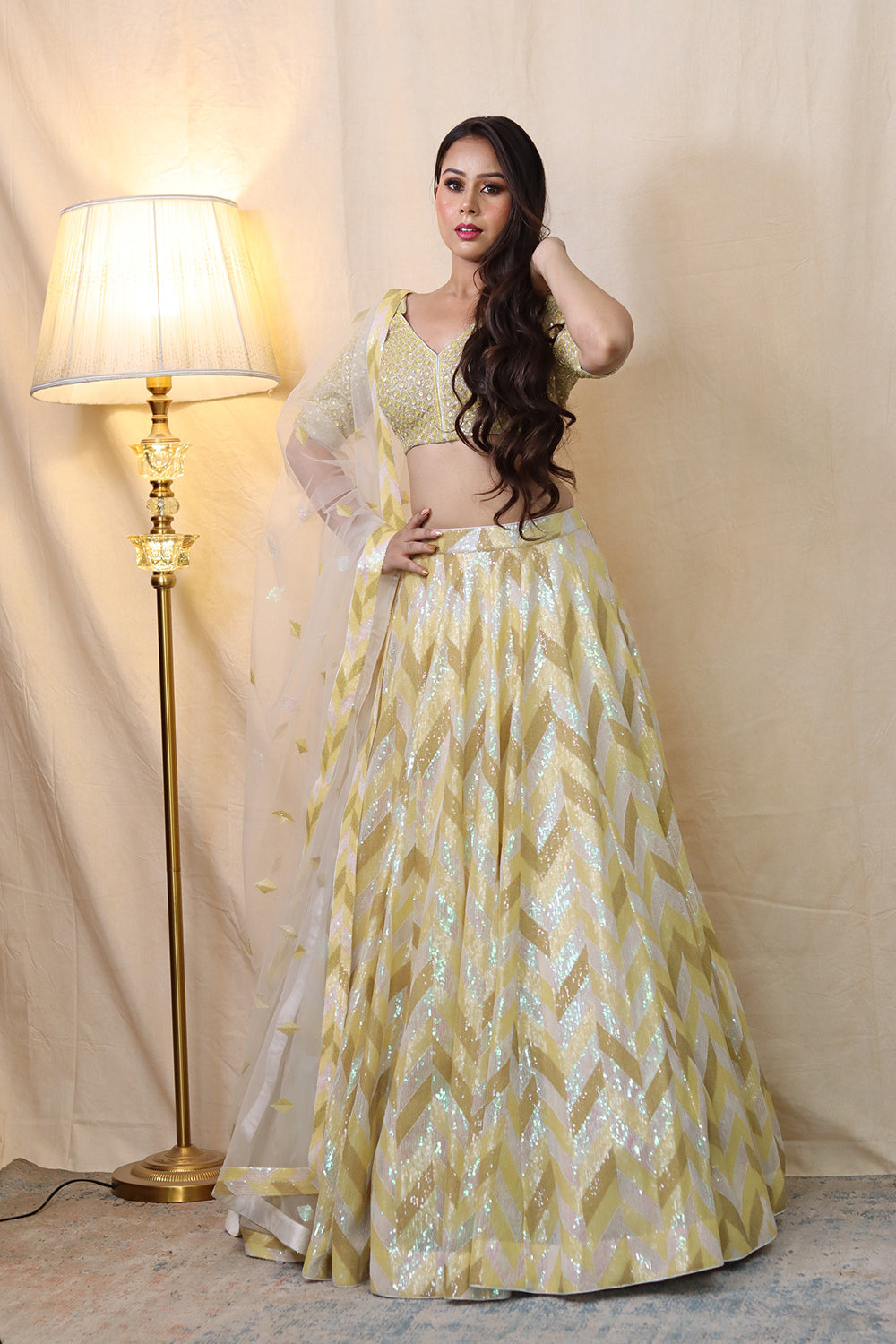 Sequence Lehenga Set