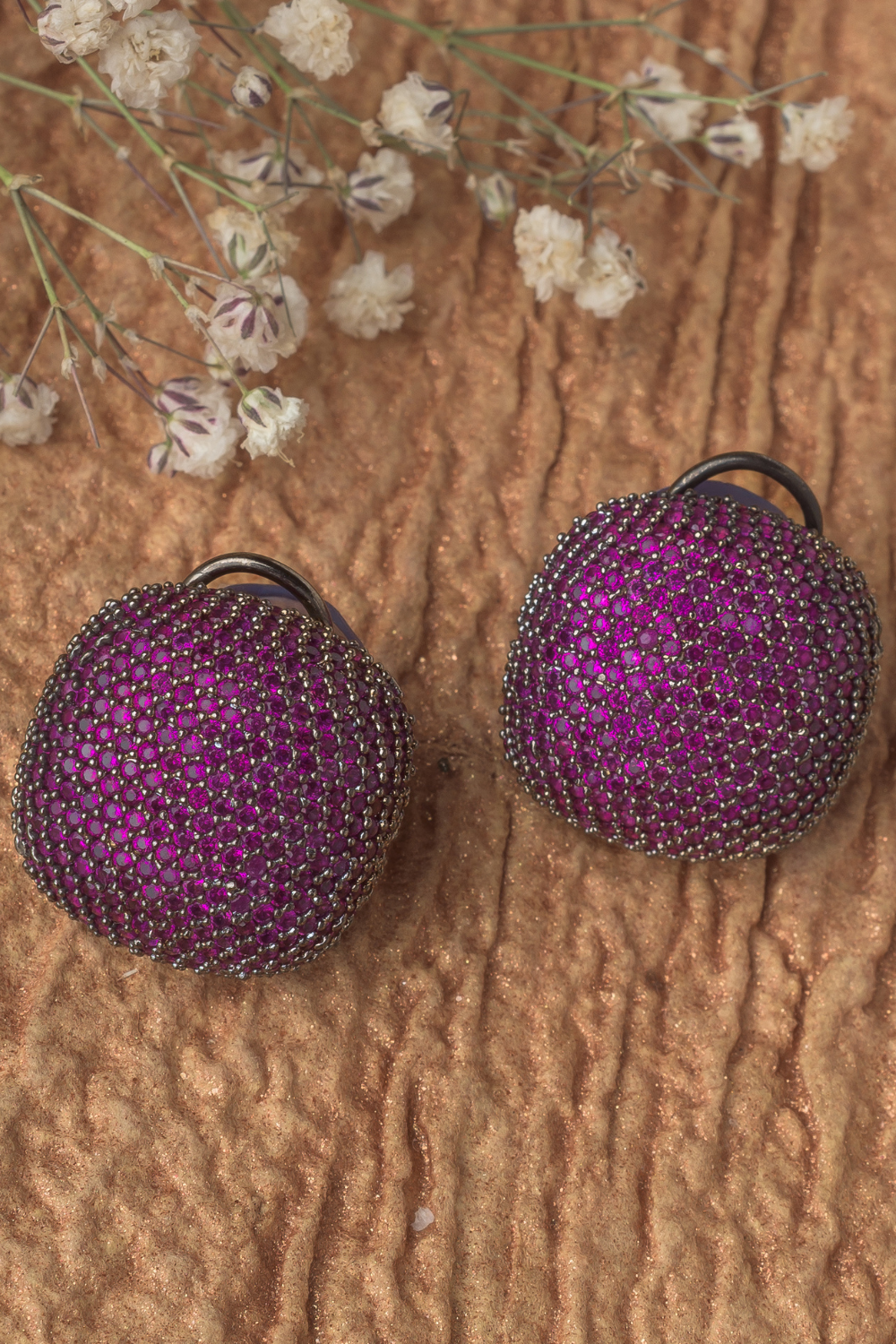 Irabelle Synthetic Stone Stud Earrings