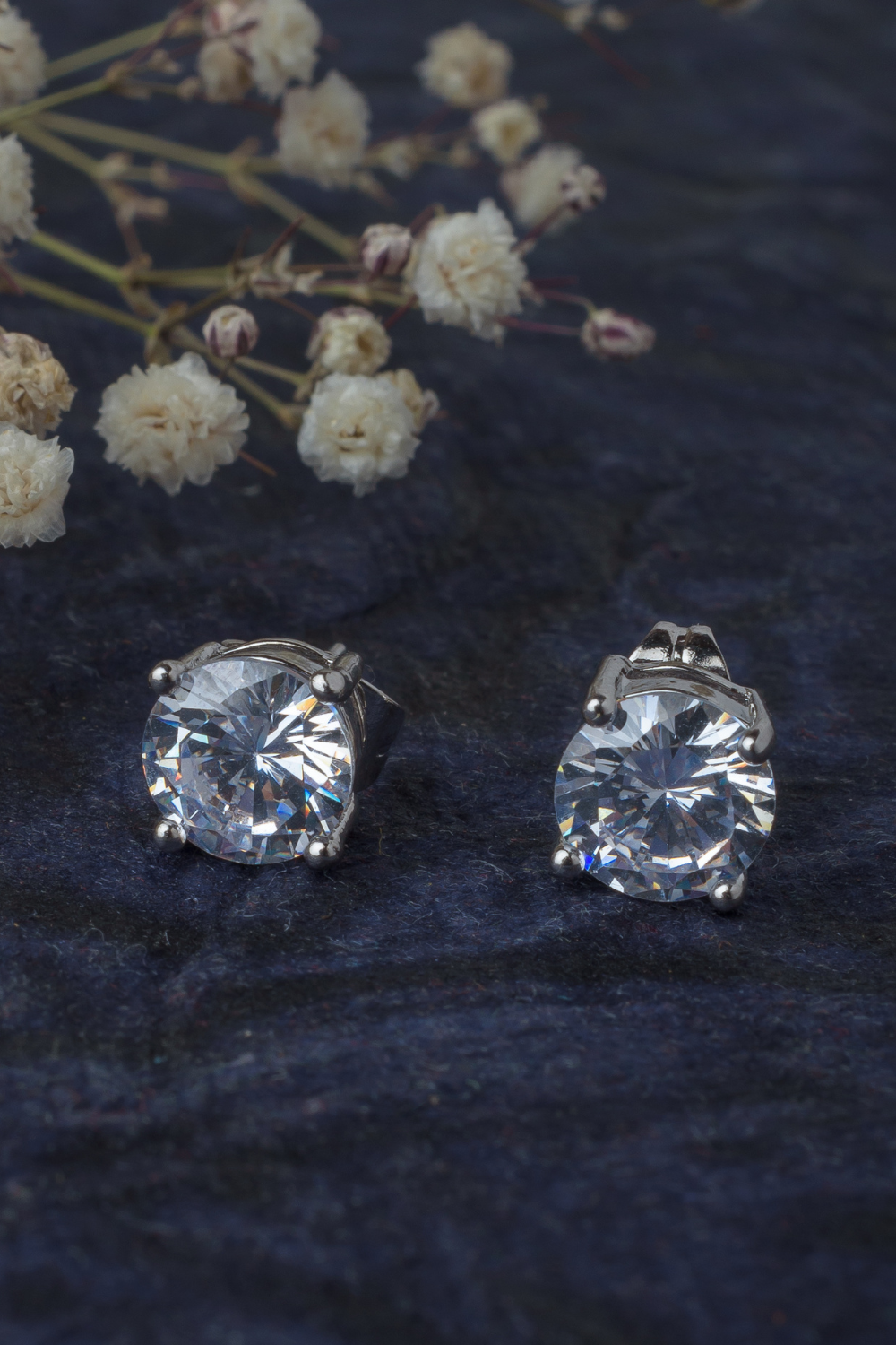 Seraphia Zircon Stud Earrings