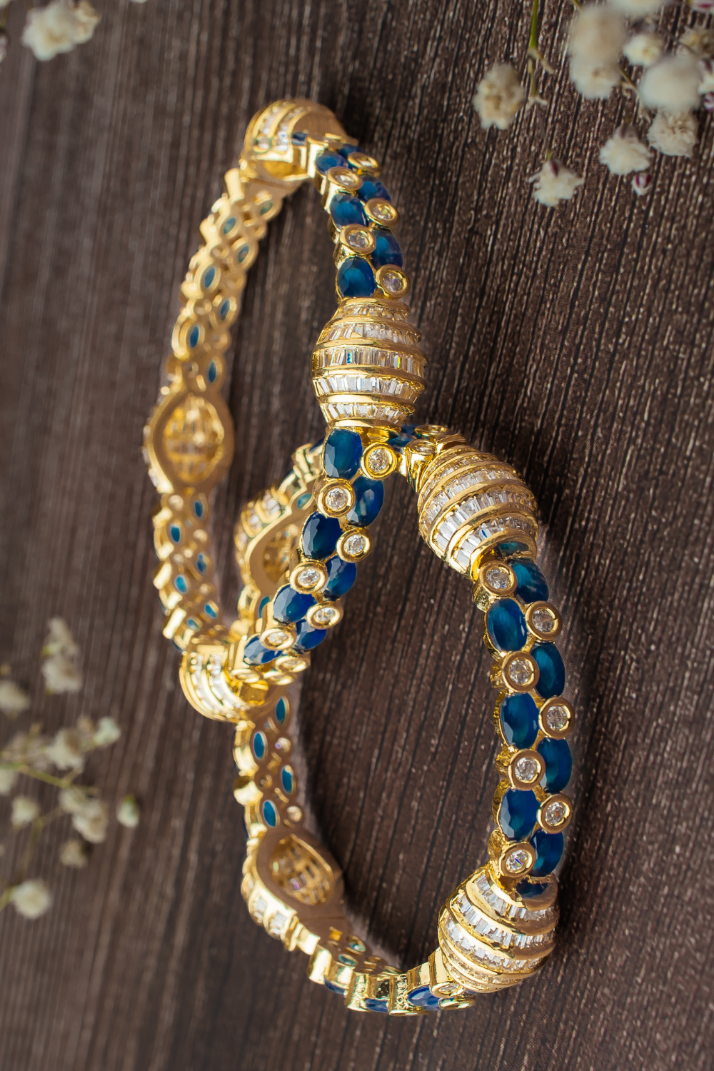 Mireya Kundan Polki Bangles