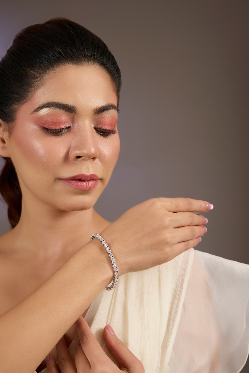 Elegant Zircon Tennis Bracelet