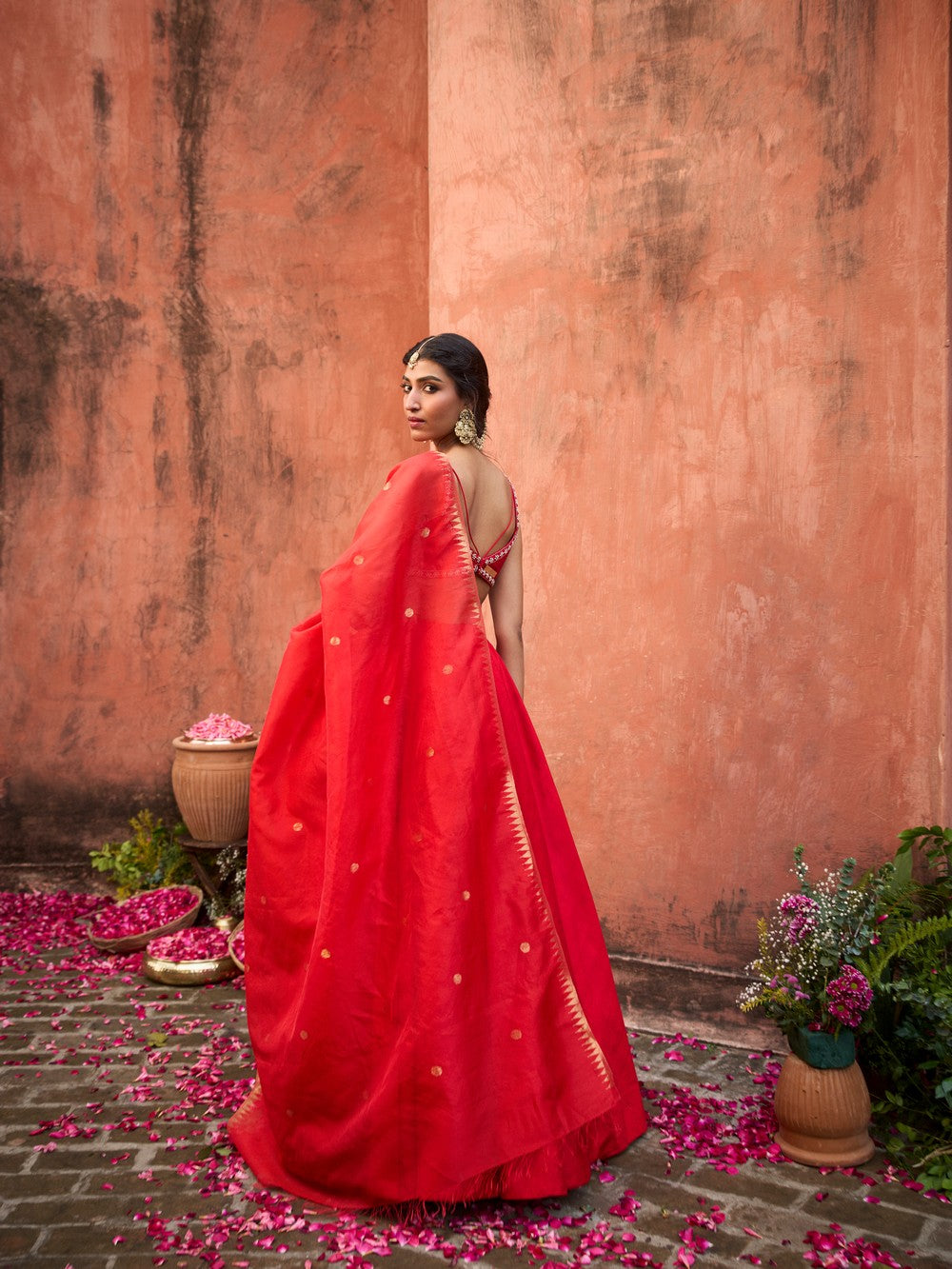 FROBIDDEN ROSE ZIYA LEHENGA SET