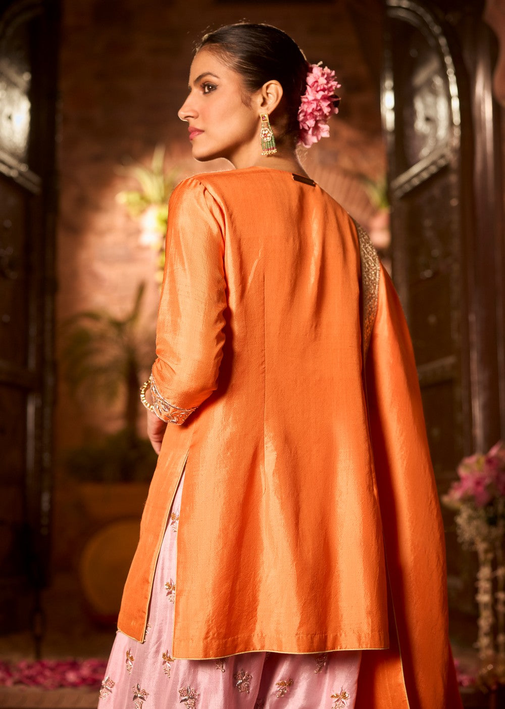 AMBER BLUSH ZARI SUIT