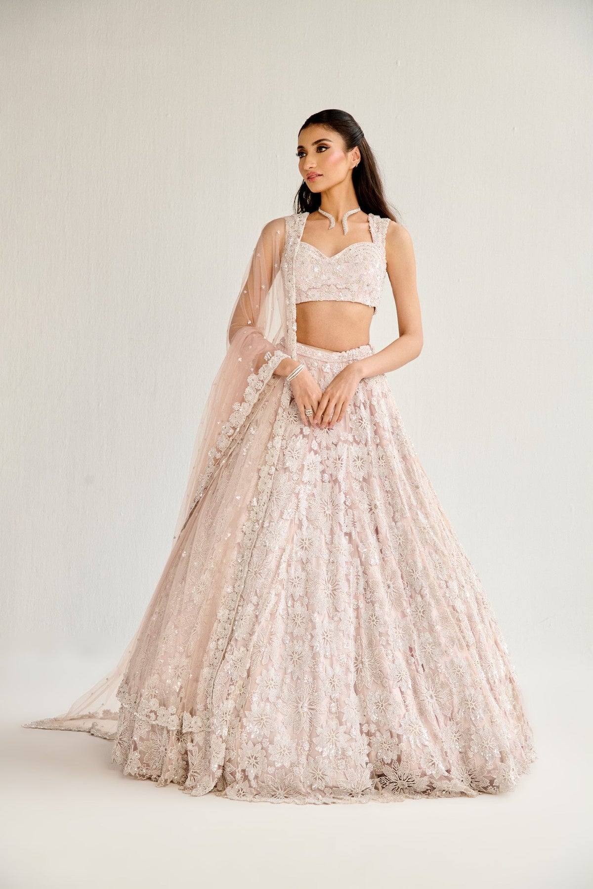 BLUSH PINK LEHENGA