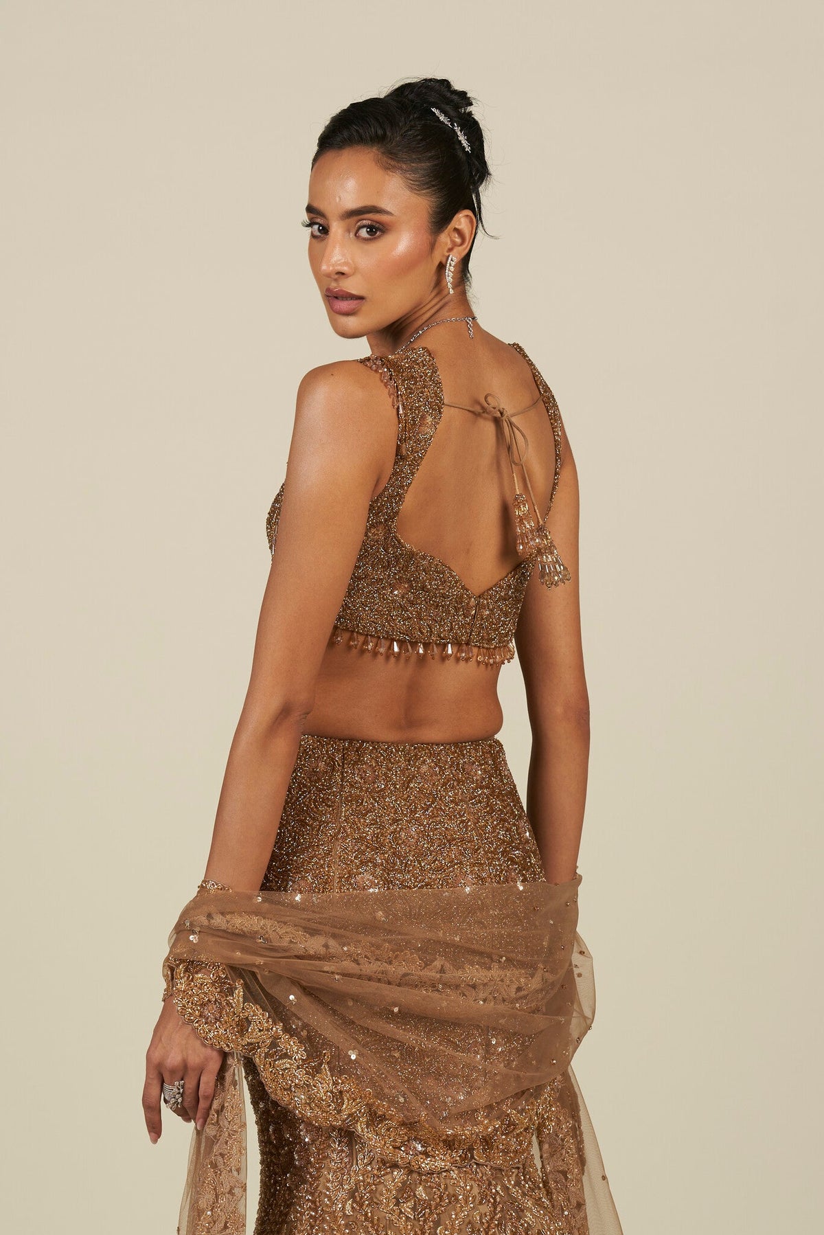 BROWN GOLD OMBRE FISCHUT