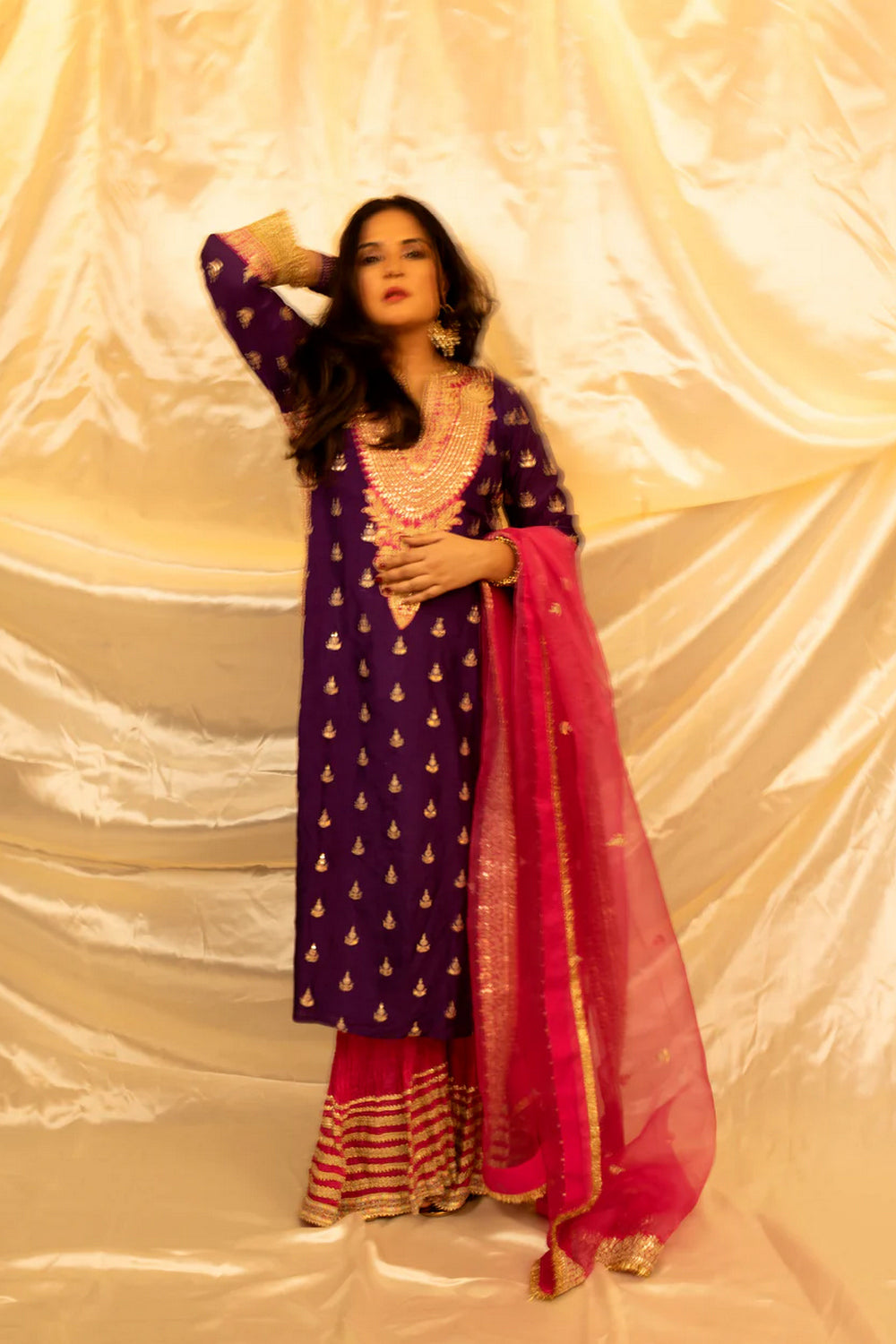 Richa Chadda in Fitoor Sharara Set