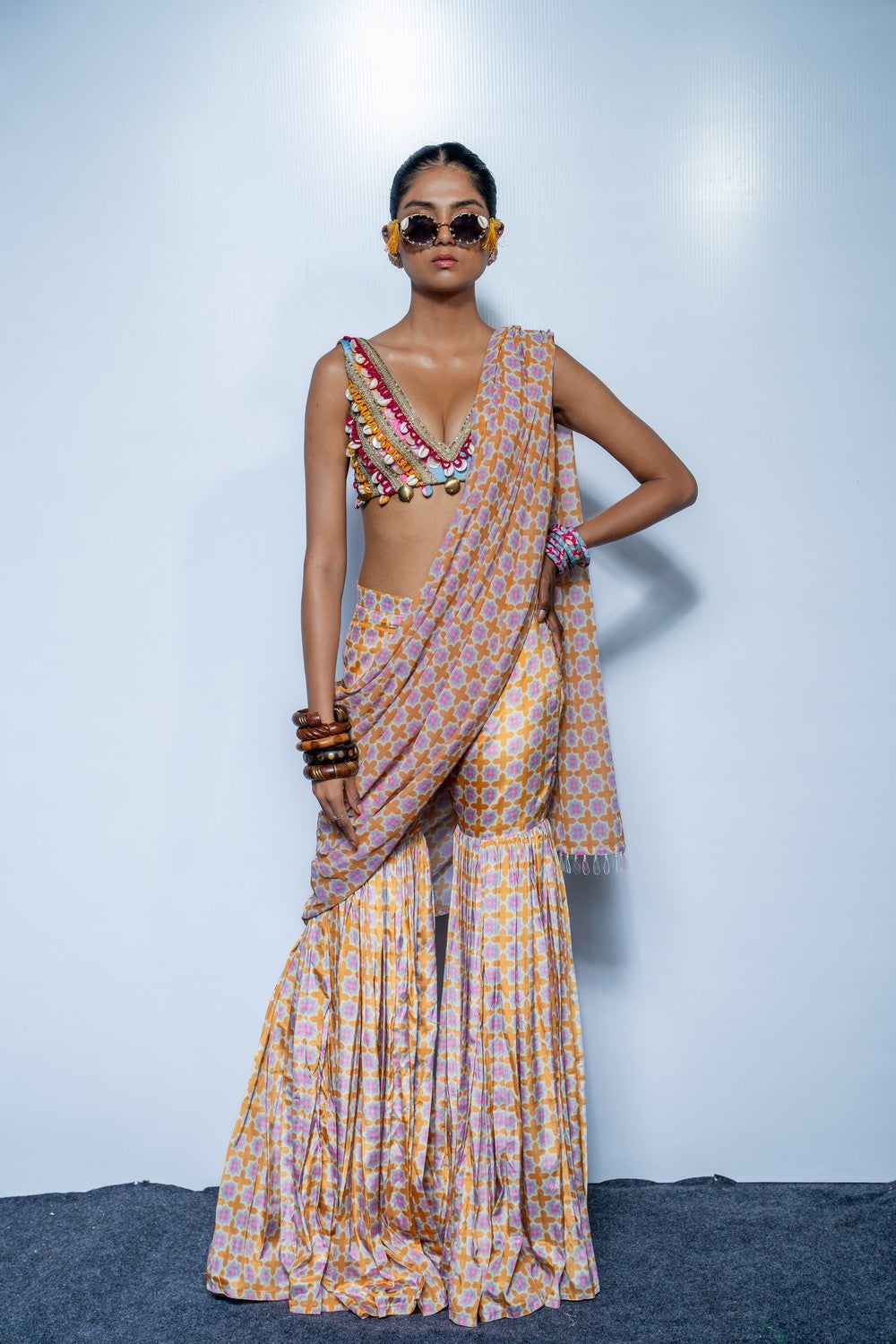 Glow Saree