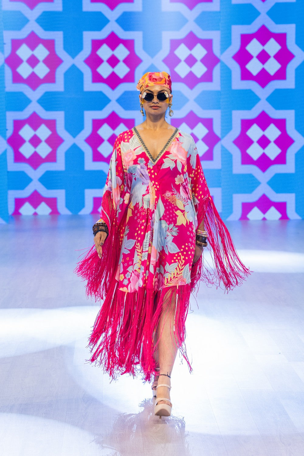 Fuchsia Dream Kaftan