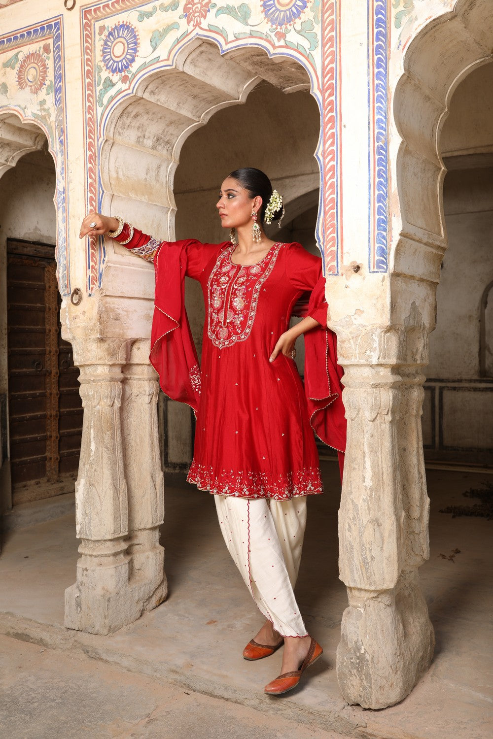 Zaheen short Anarkali