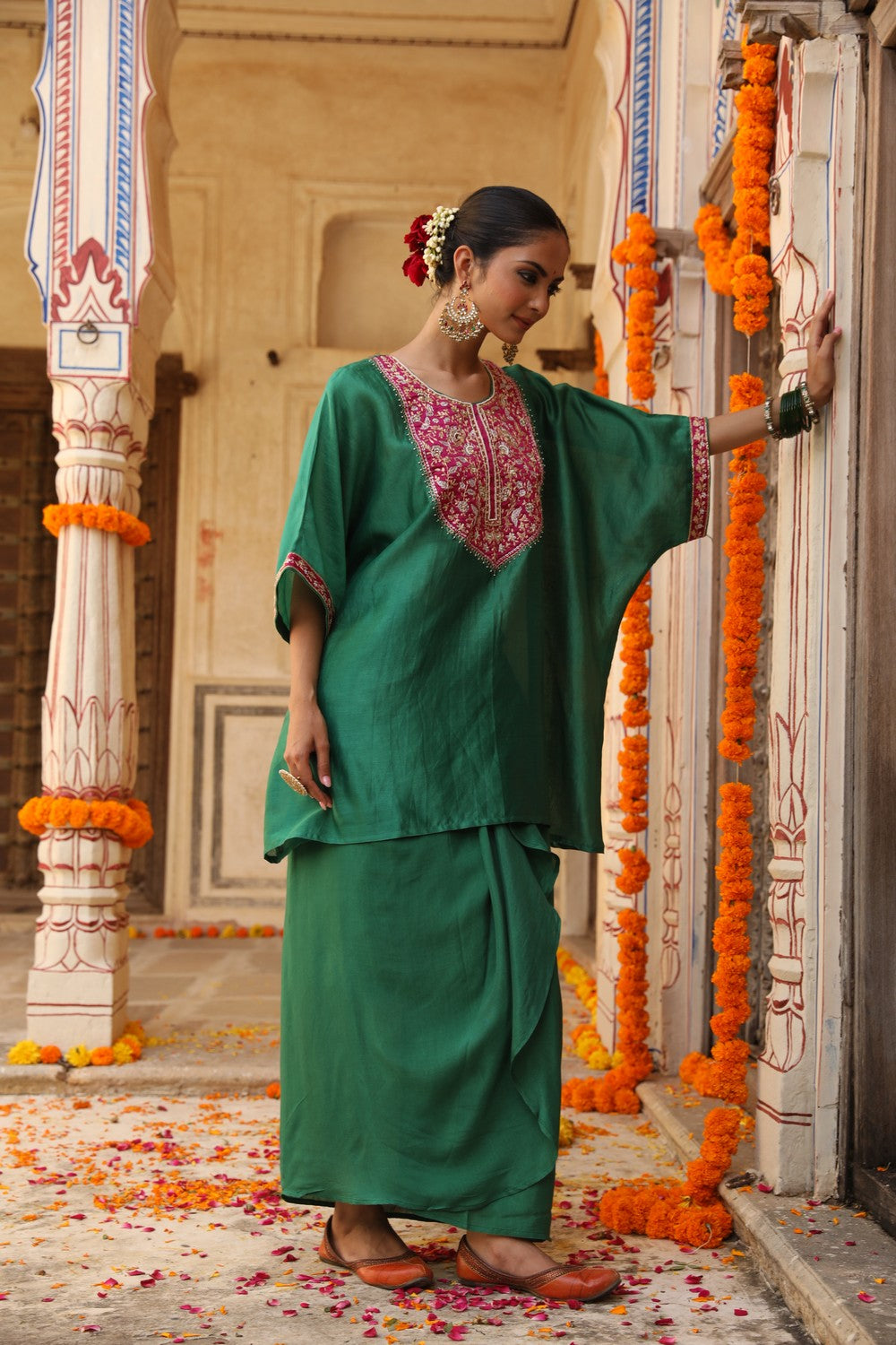 Hayaat Dhoti set