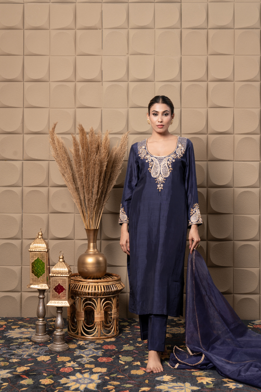 Straight Kurta Set
