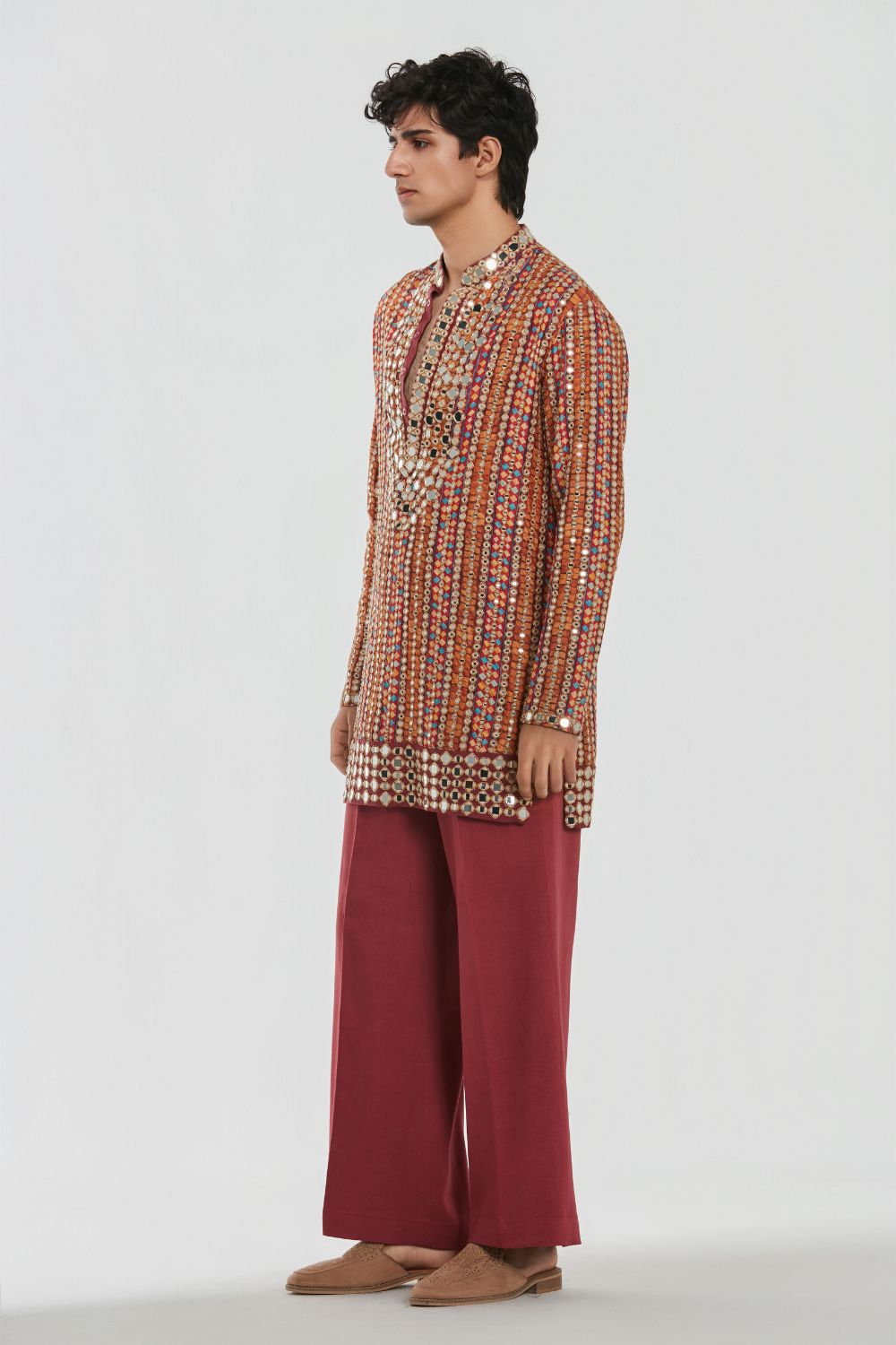 Shrine Multicoloured Kurta Set