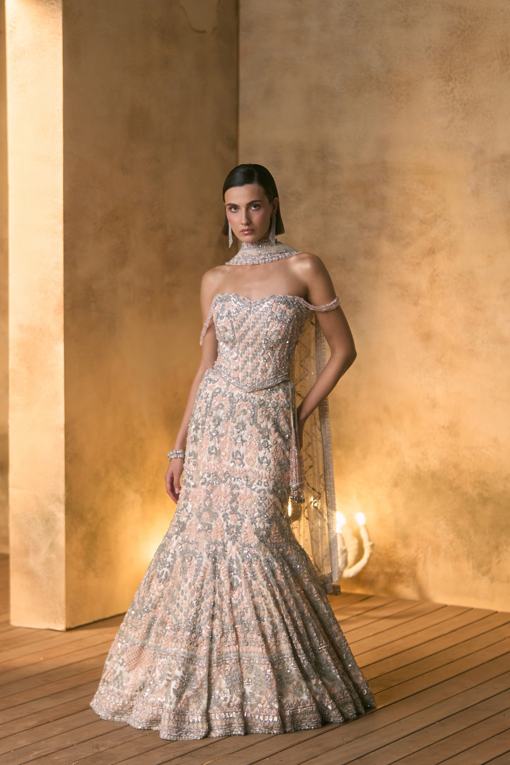 Aurore Lehenga Set