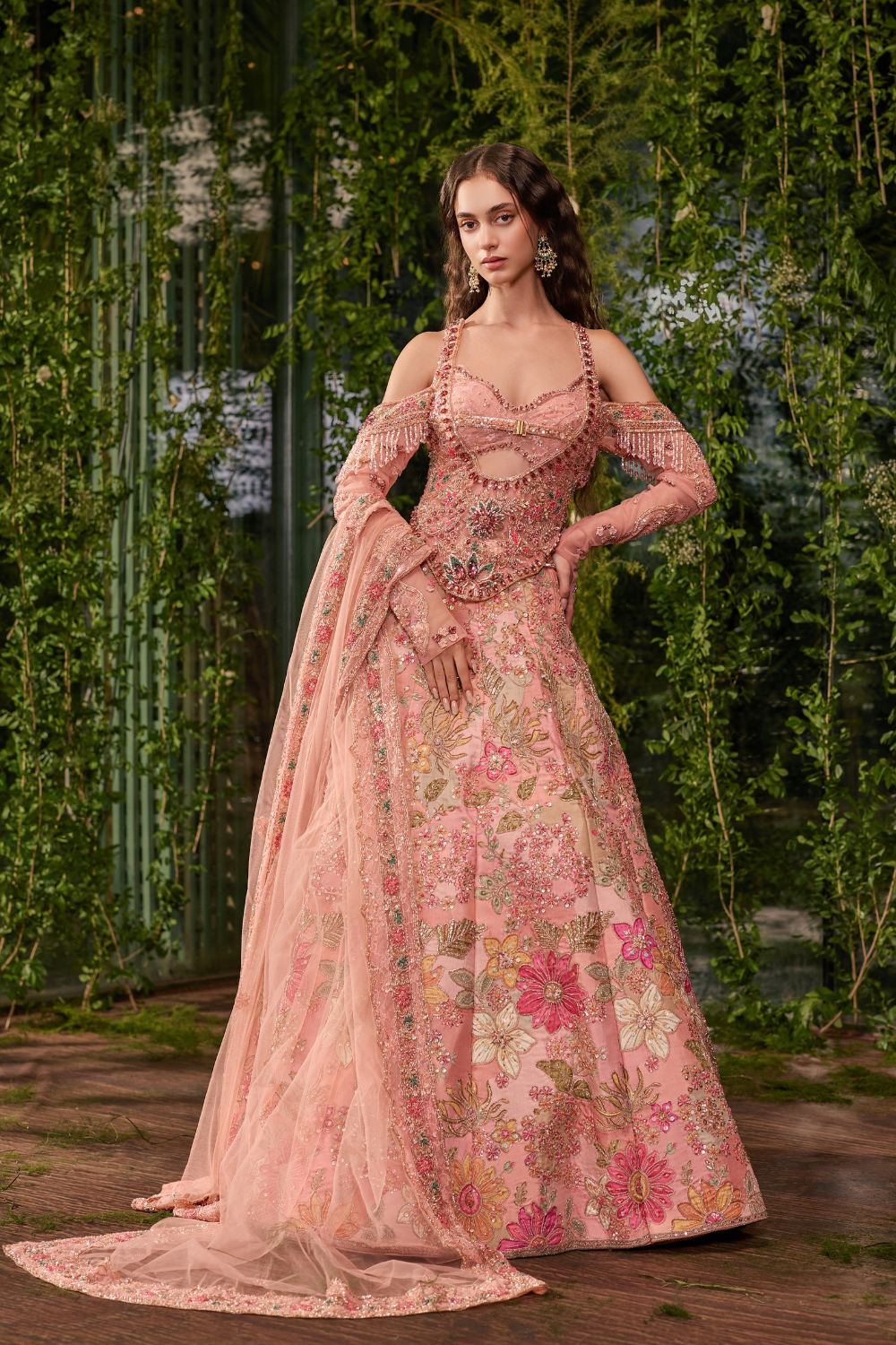 Tarini- The Heirloom Corset Lehenga