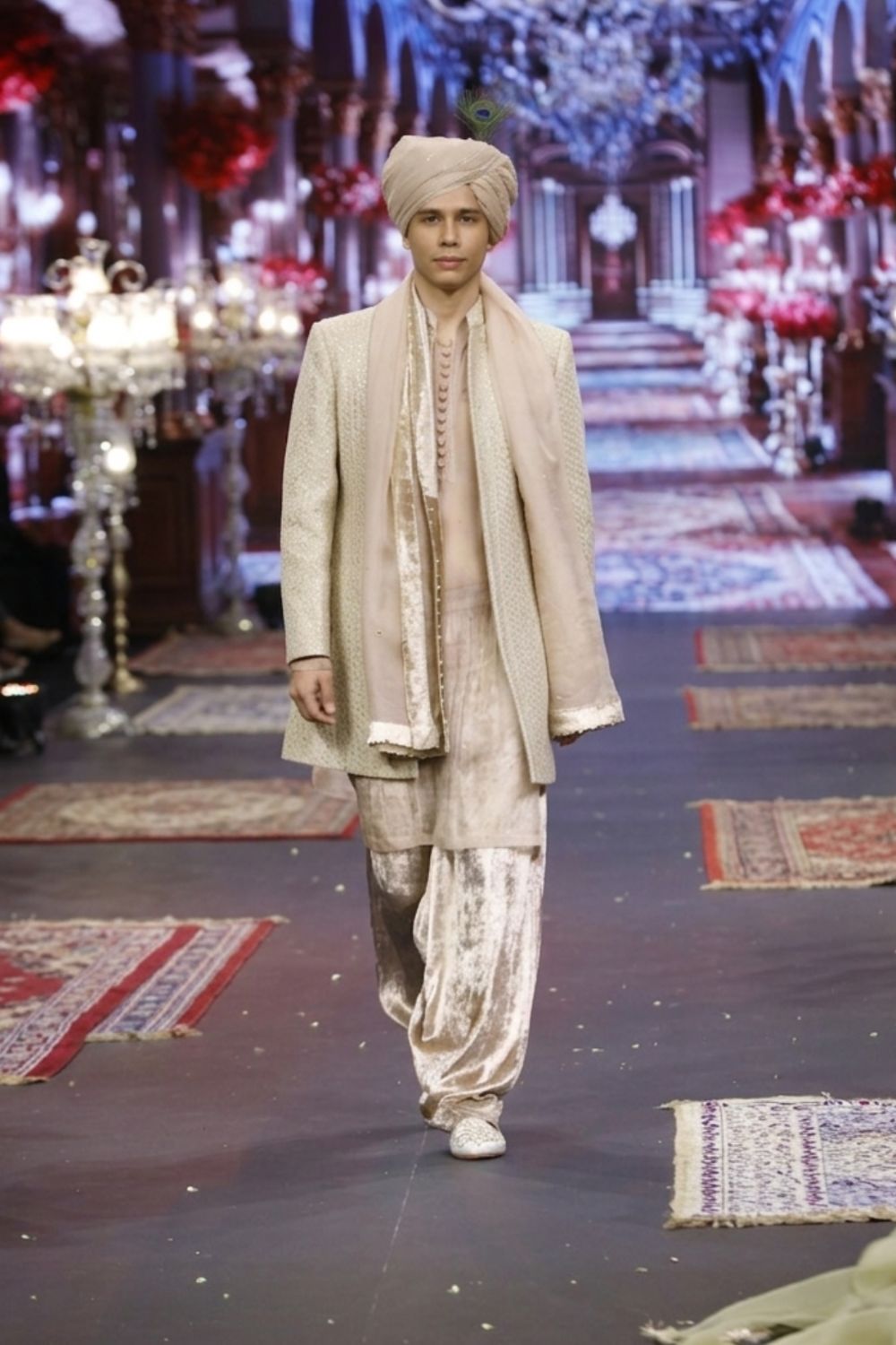 Gulzar Open Jacket Set