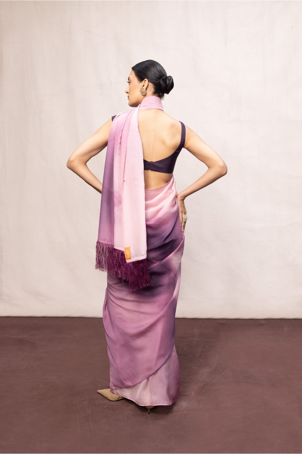 Multicolour Chiffon Digital Print Saree