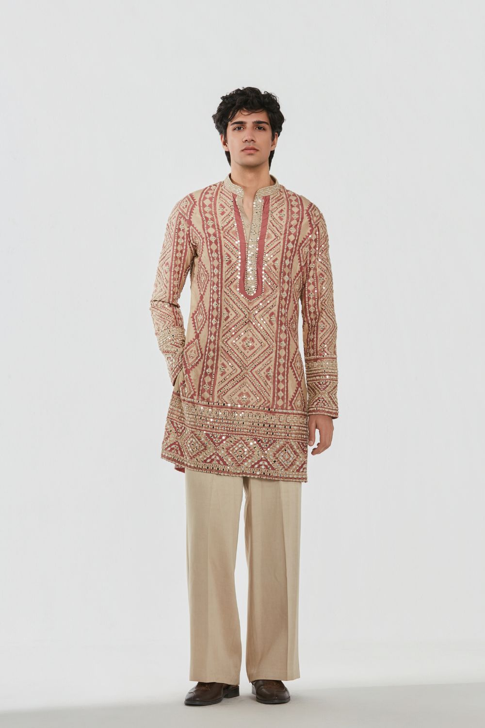 Shrine Multicoloured Kurta Set