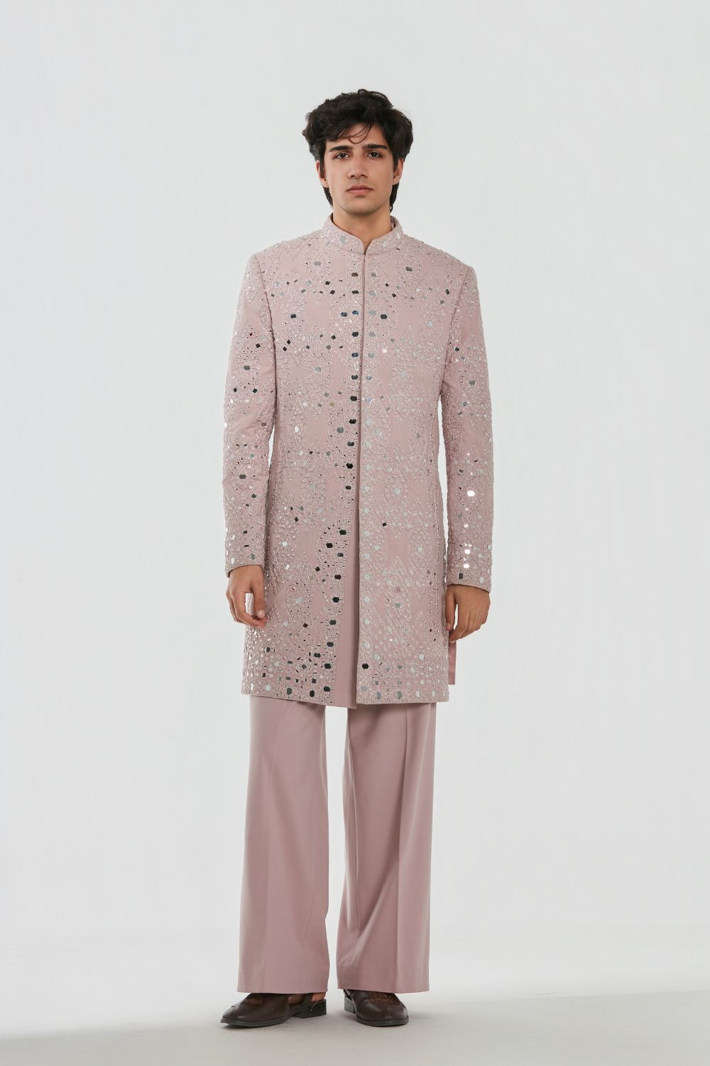Shrine Cardinal Sherwani Set