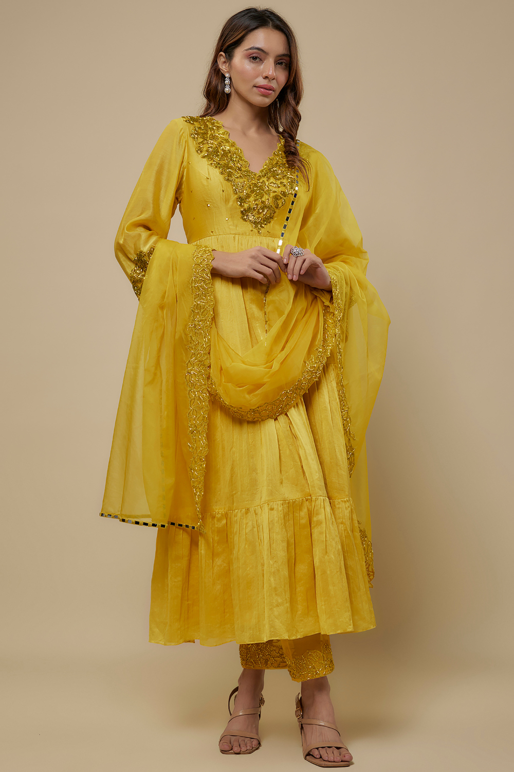 Tashira Anarkali Set