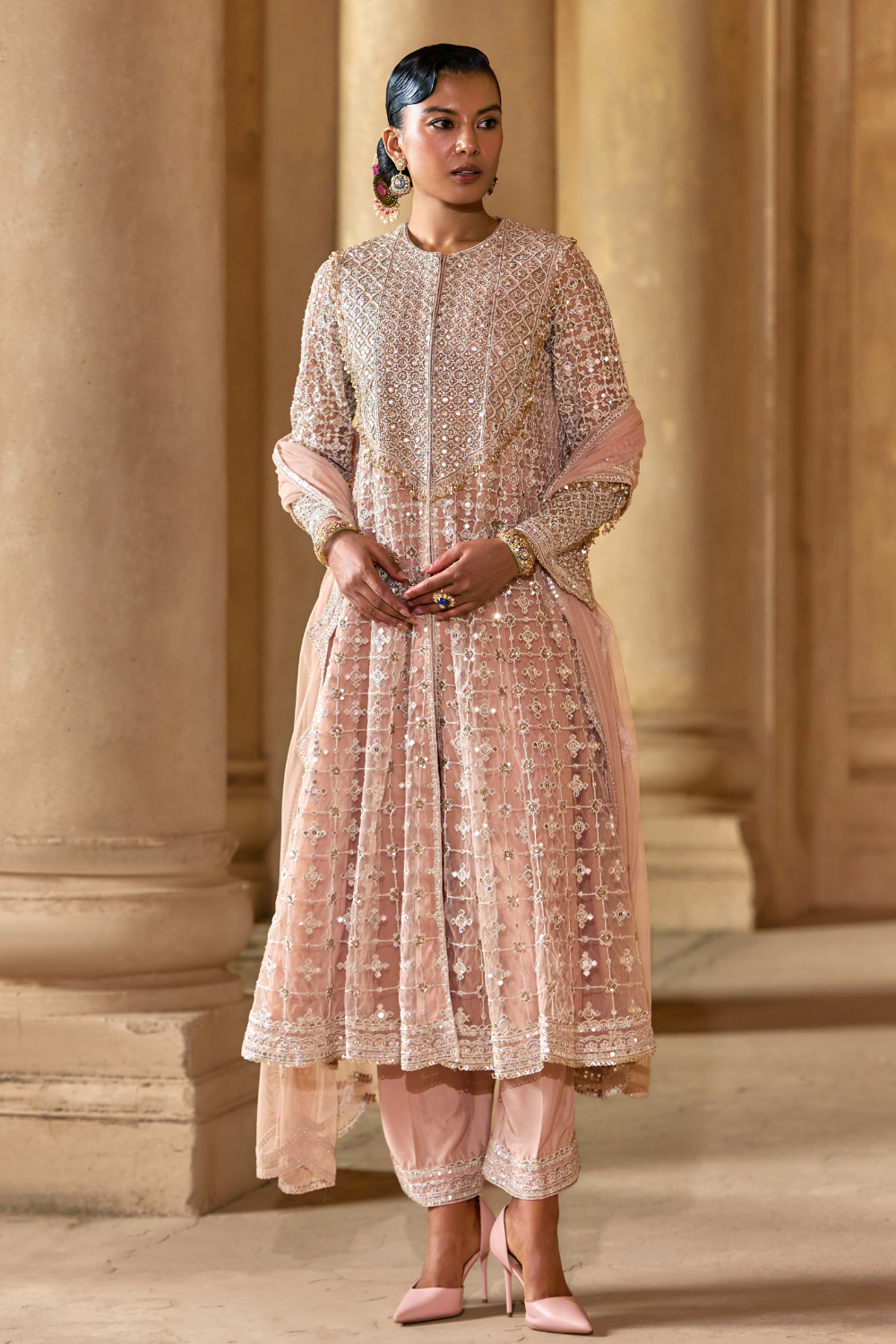Nehmat Kali Kurta Set
