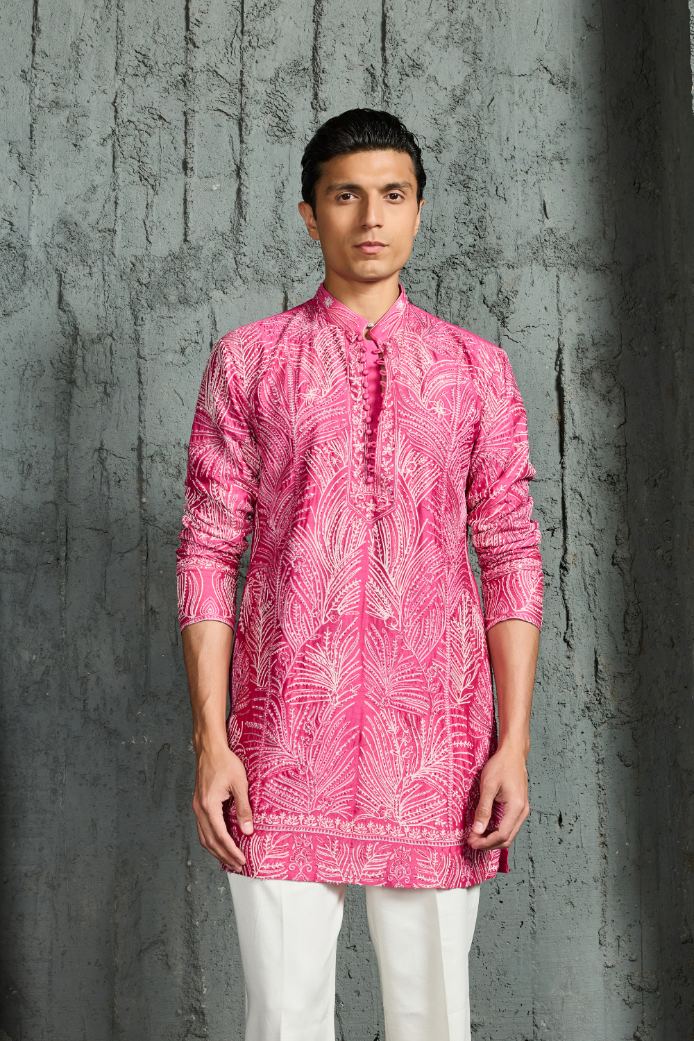 Peony Glow Festive Kurta Set