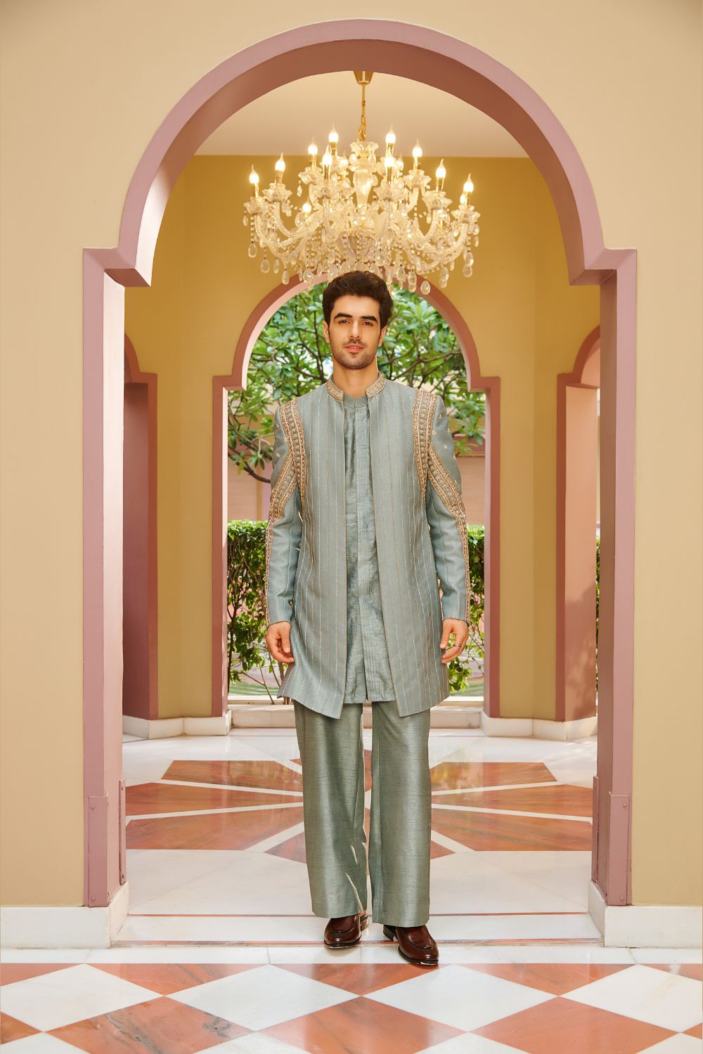 Sajda Sherwani  Set