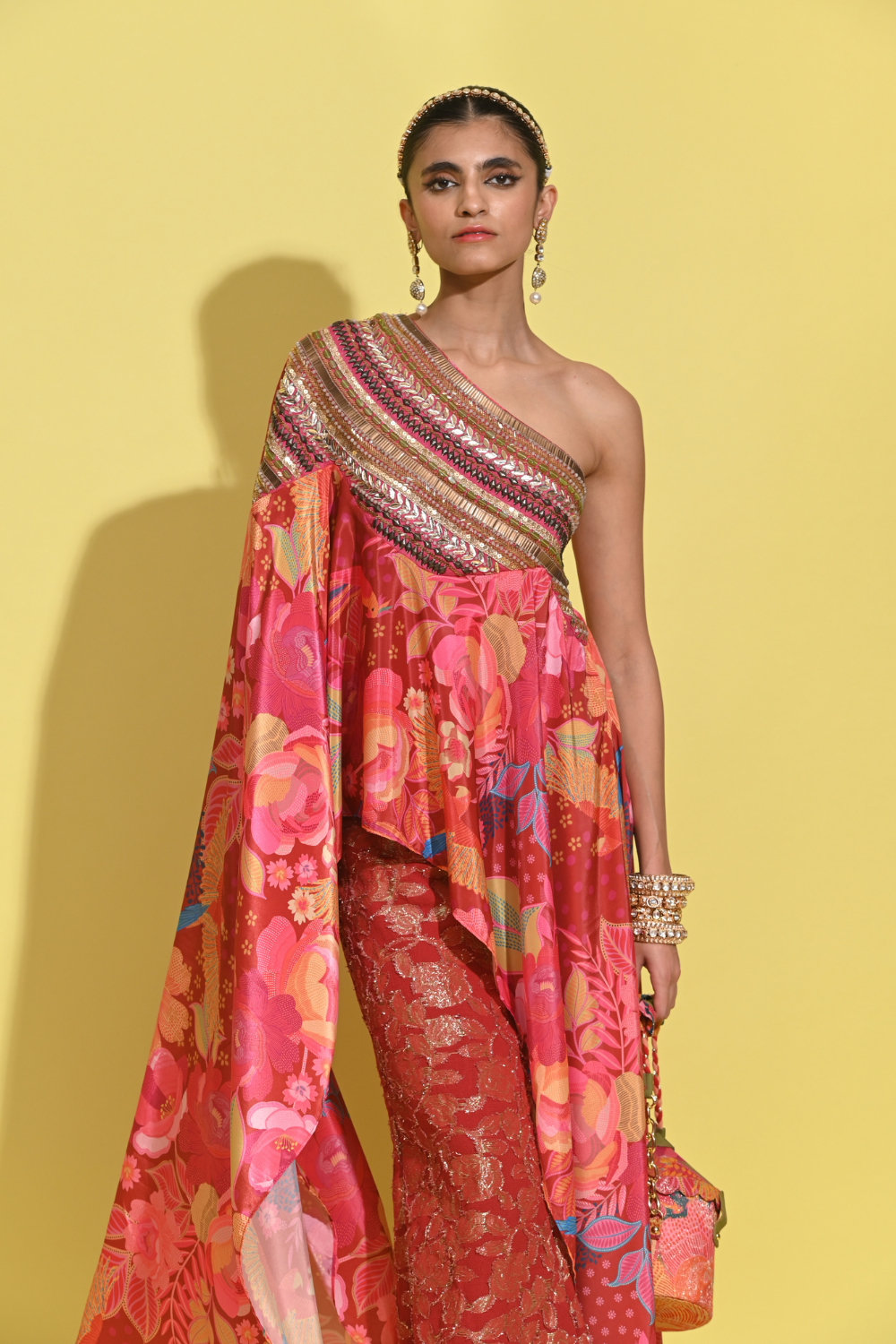 Ruby Drape Cape set