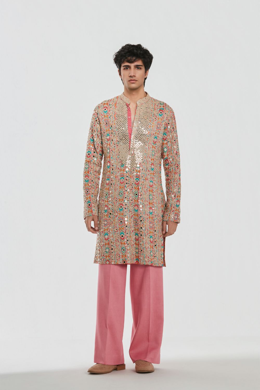 Shrine Multicoloured Kurta Set