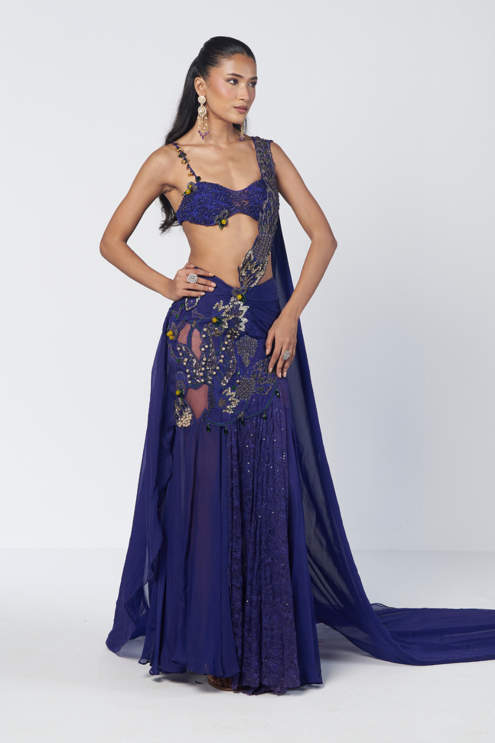 Electric Concept Saree