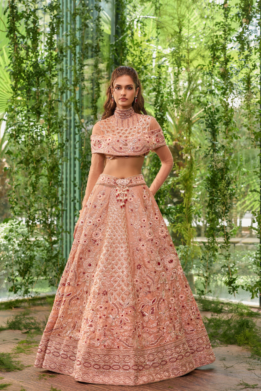 Prakriti Eclat- The Blooming Light Lehenga