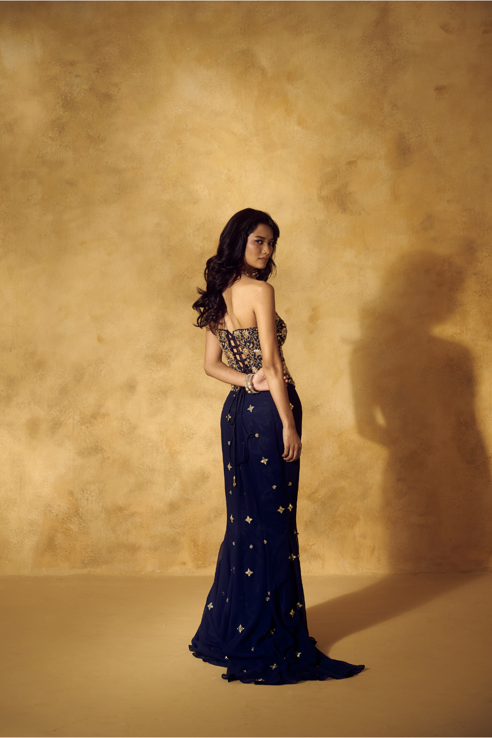 YANA FISHTAIL SKIRT AND CORSET