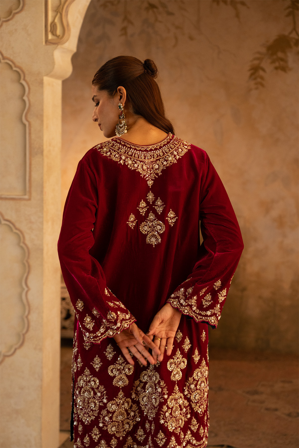 Rani Velvet Suit Set