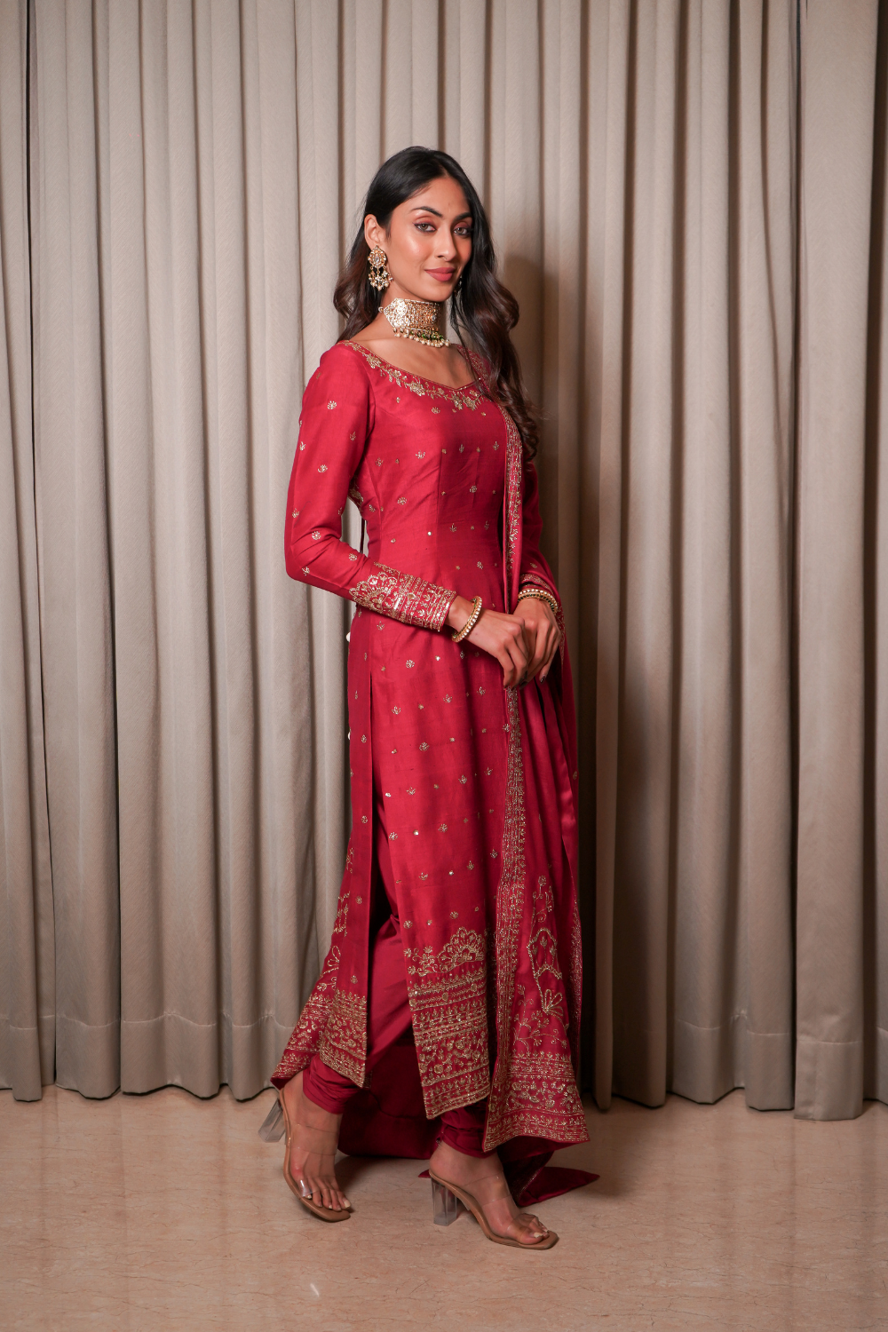 Rose Pink Kurta set