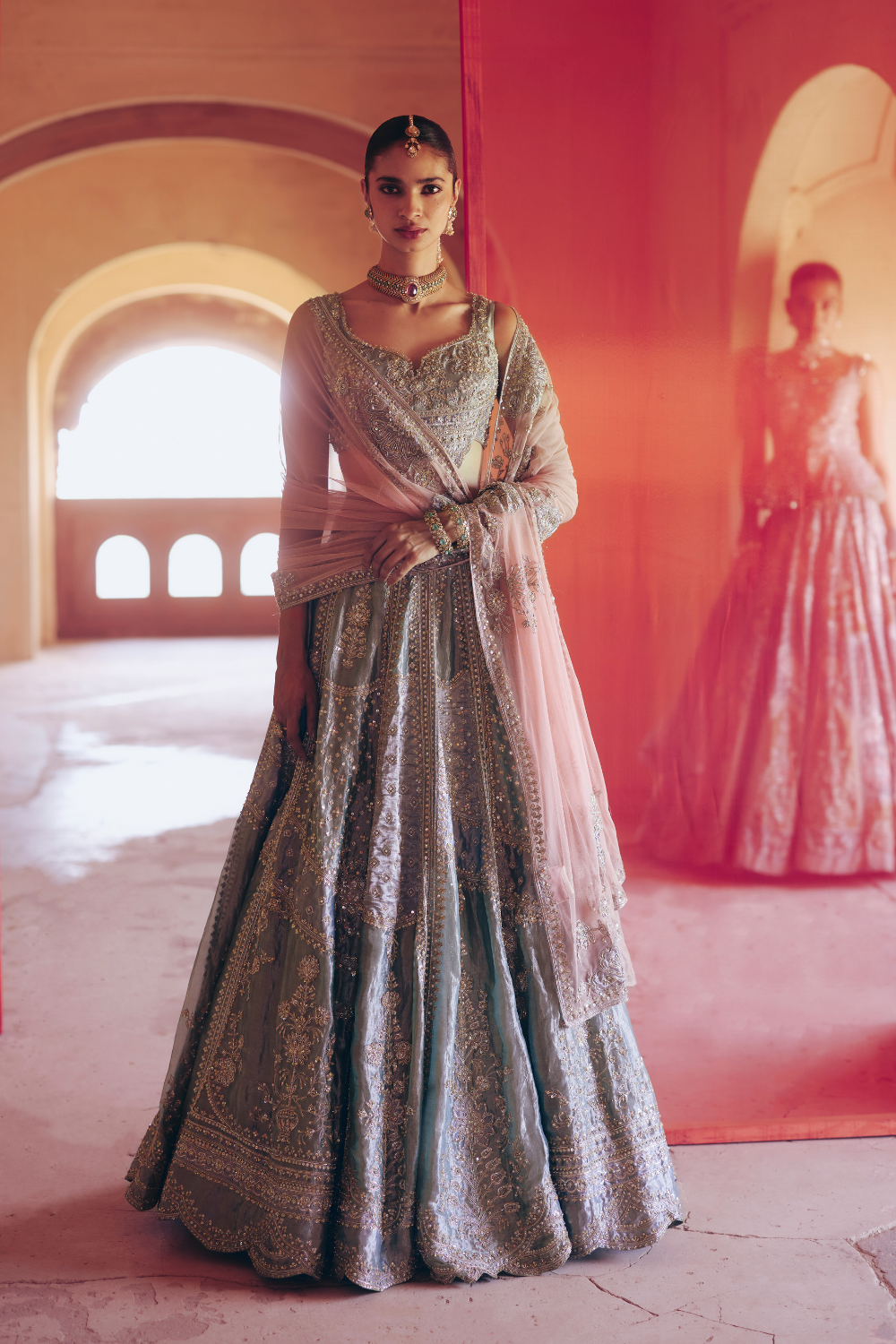 Wafa Lehenga Set