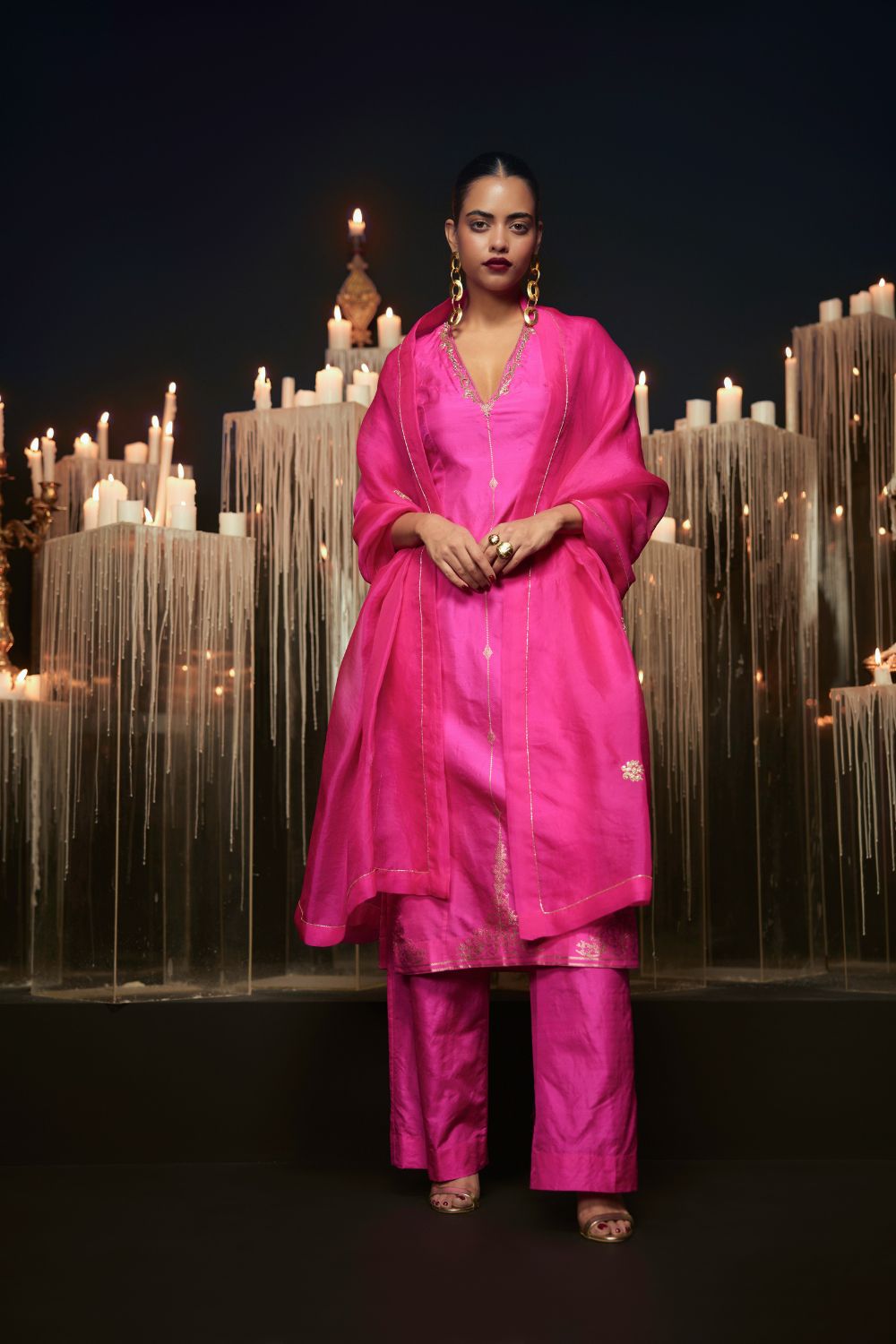 Endless Love Suit Rani Pink