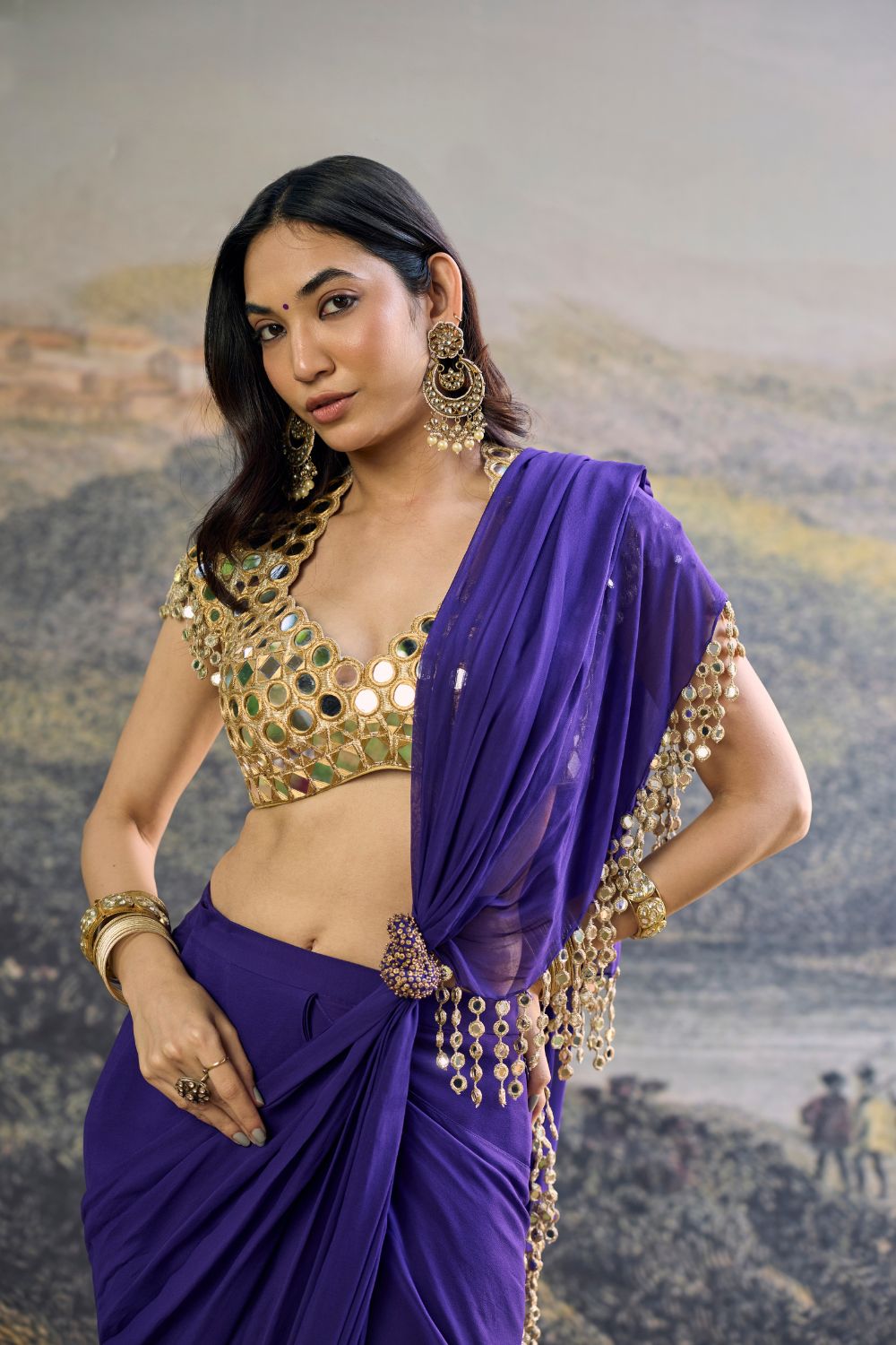 Ruhani Saree Set