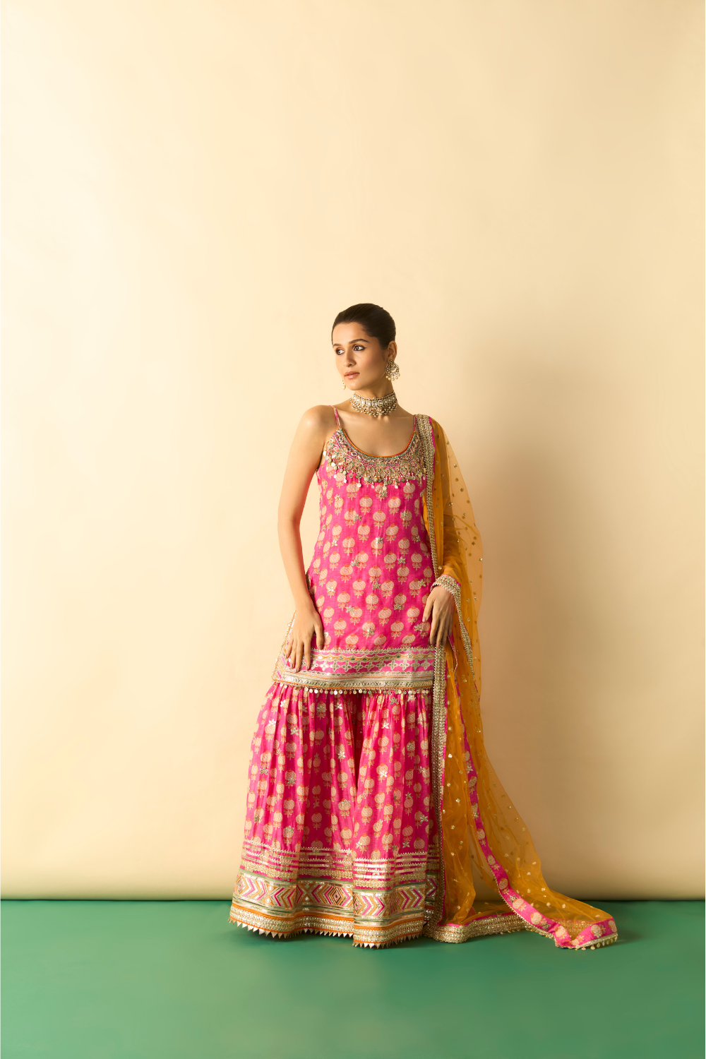 Ravina Strappy Sharara Set