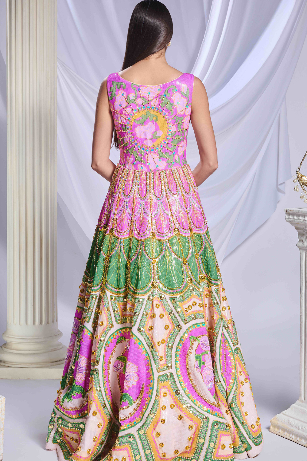 Lunar Prism Gown