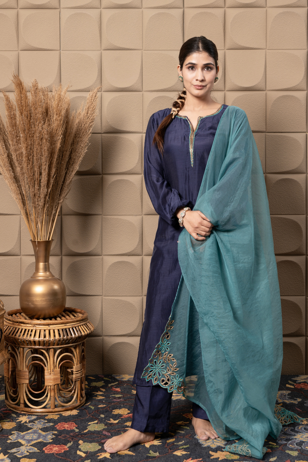 Straight Kurta Set