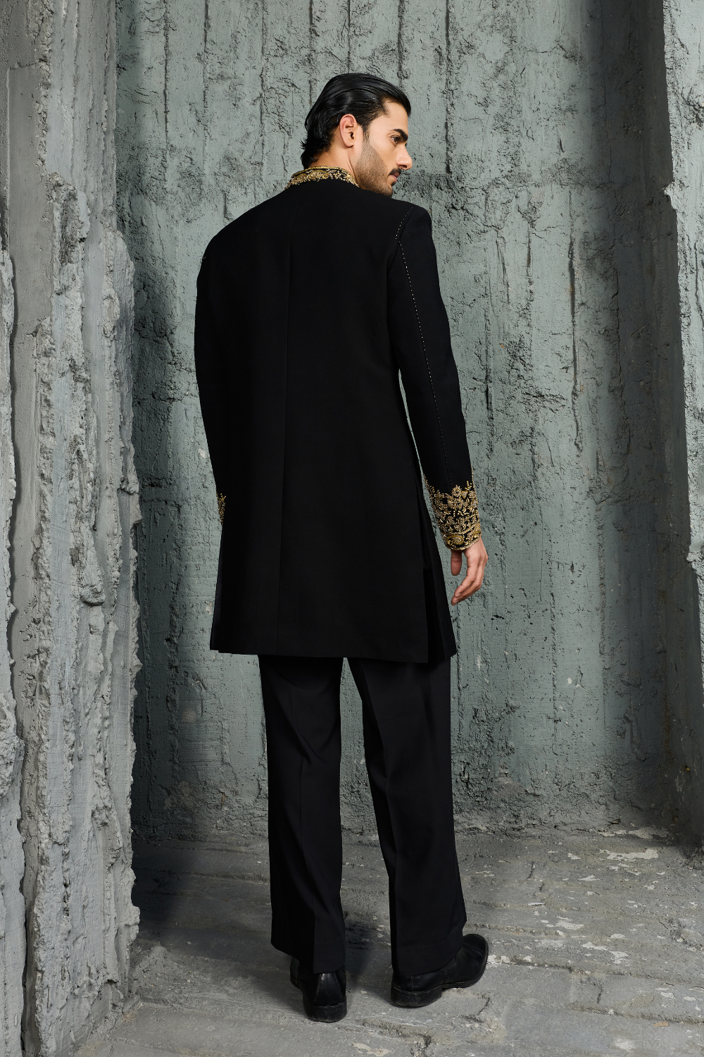 Obsidian Noor Indowestern Set